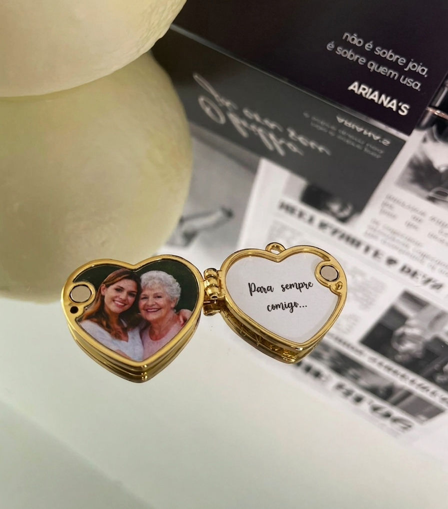 Relicário Coração